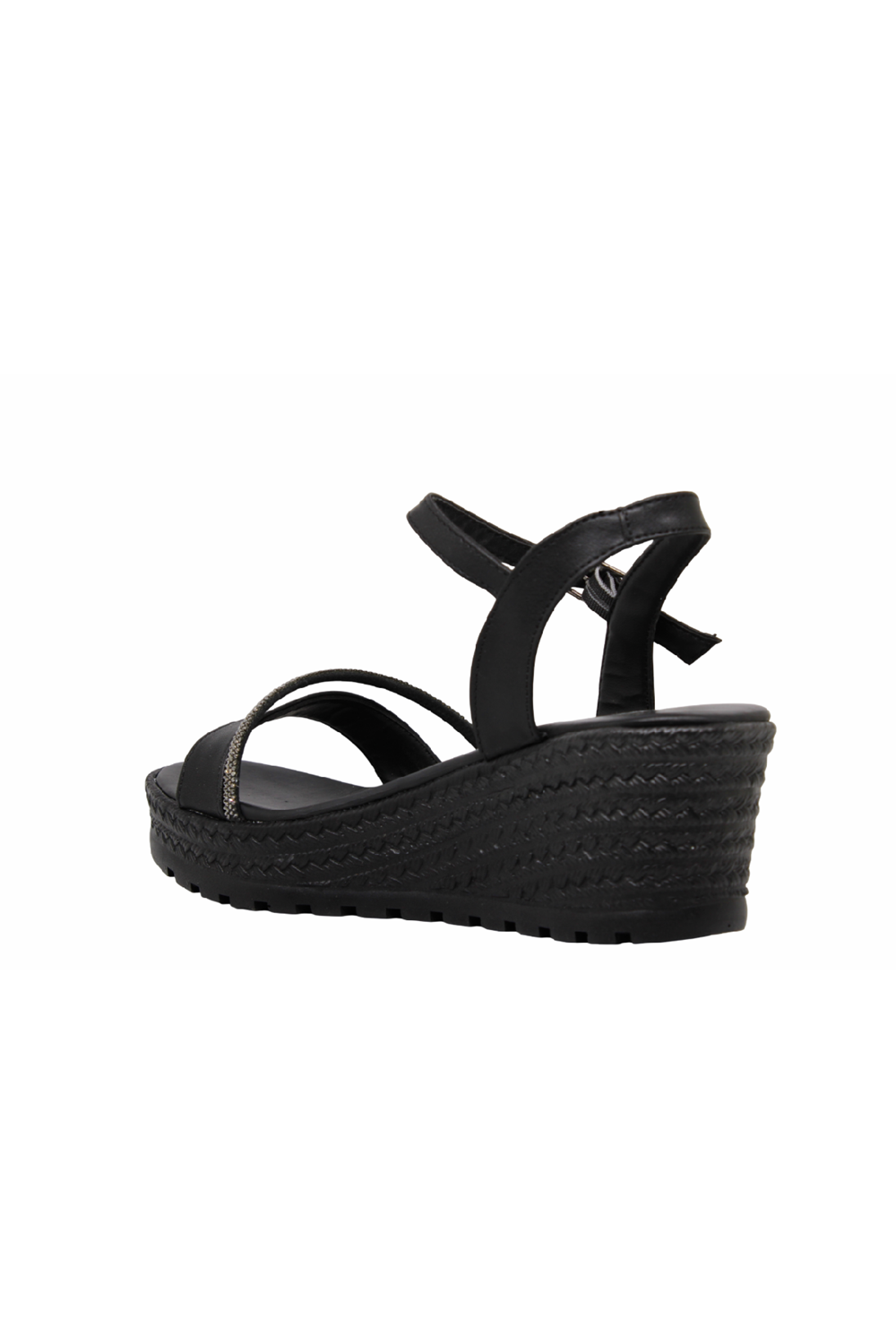 Z- ŞANZELİZE SANDALET - K-303 - SİYAH