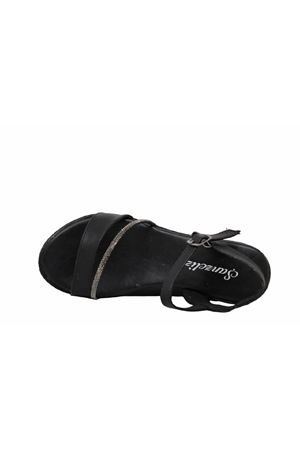 Z- ŞANZELİZE SANDALET - K-303 - SİYAH