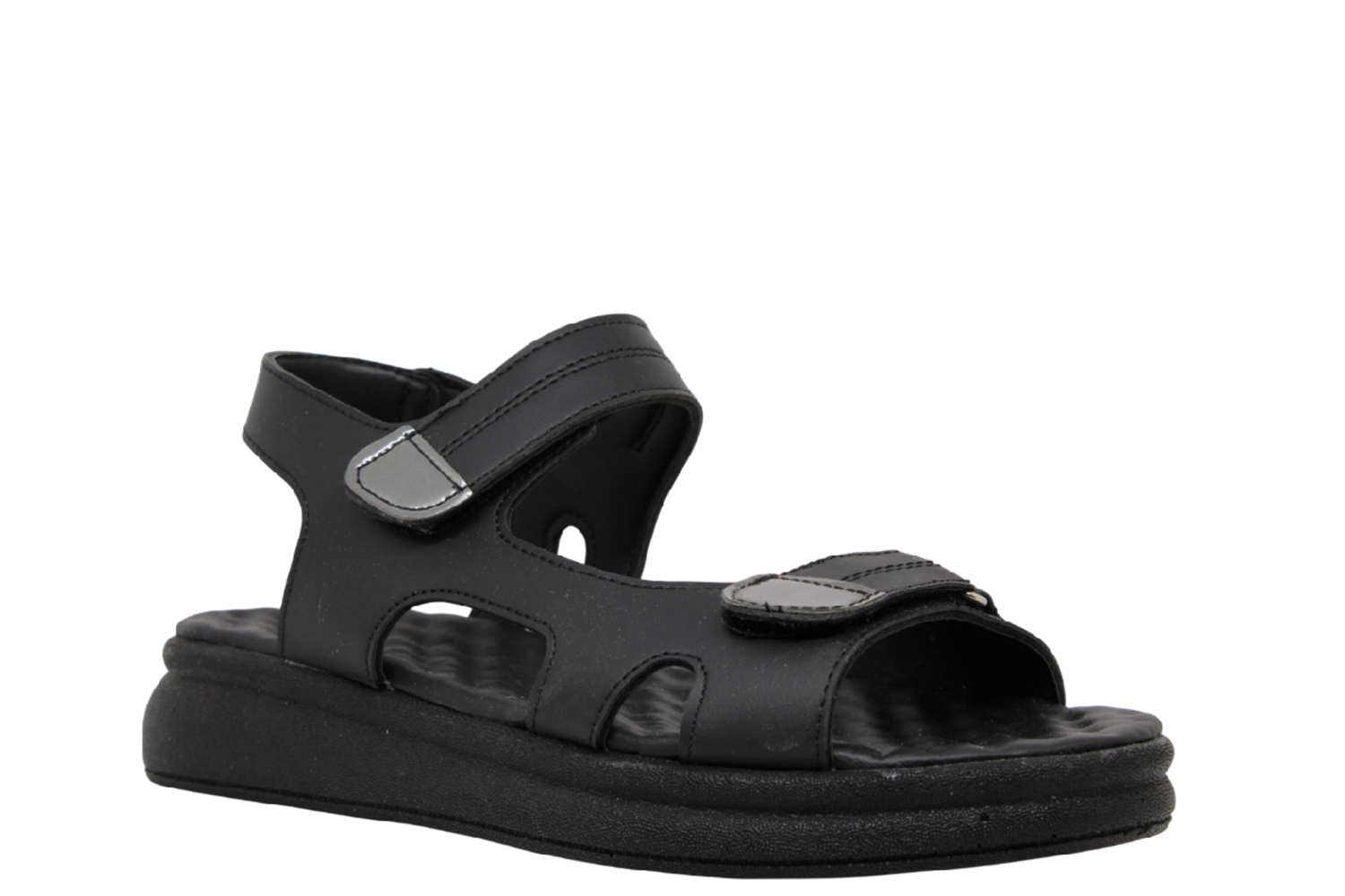 Z- ŞANZELİZE SANDALET - K-401 - SİYAH