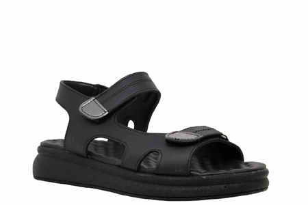 Z- ŞANZELİZE SANDALET - K-401 - SİYAH