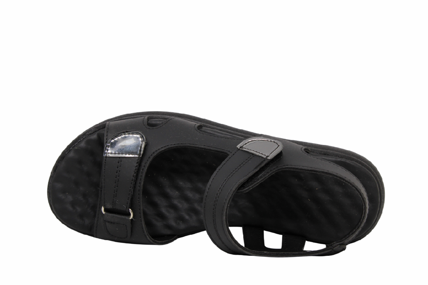 Z- ŞANZELİZE SANDALET - K-401 - SİYAH