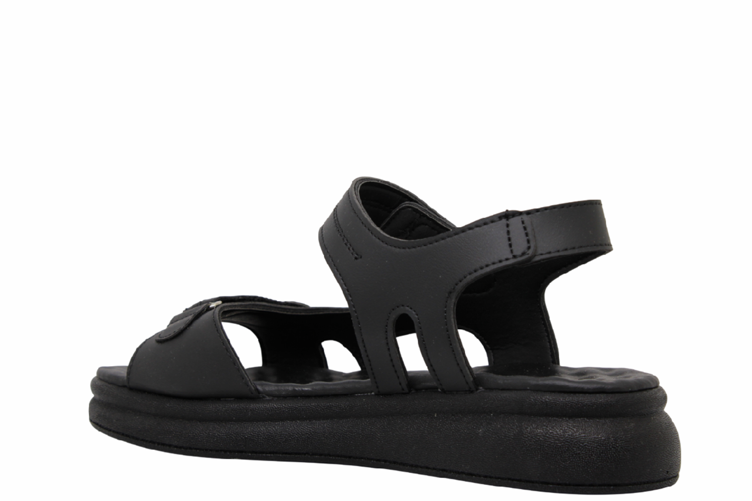 Z- ŞANZELİZE SANDALET - K-401 - SİYAH