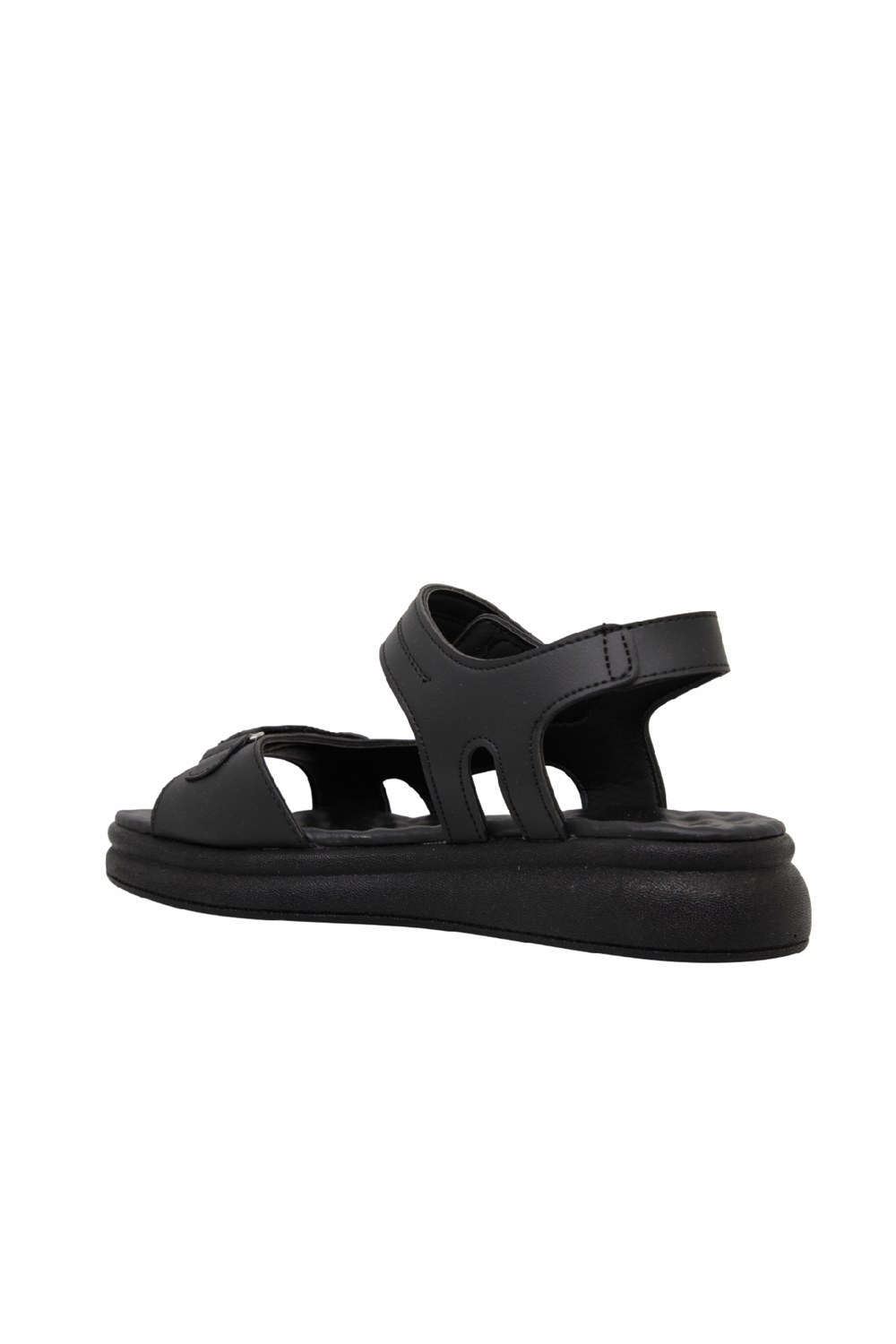 Z- ŞANZELİZE SANDALET - K-401 - SİYAH