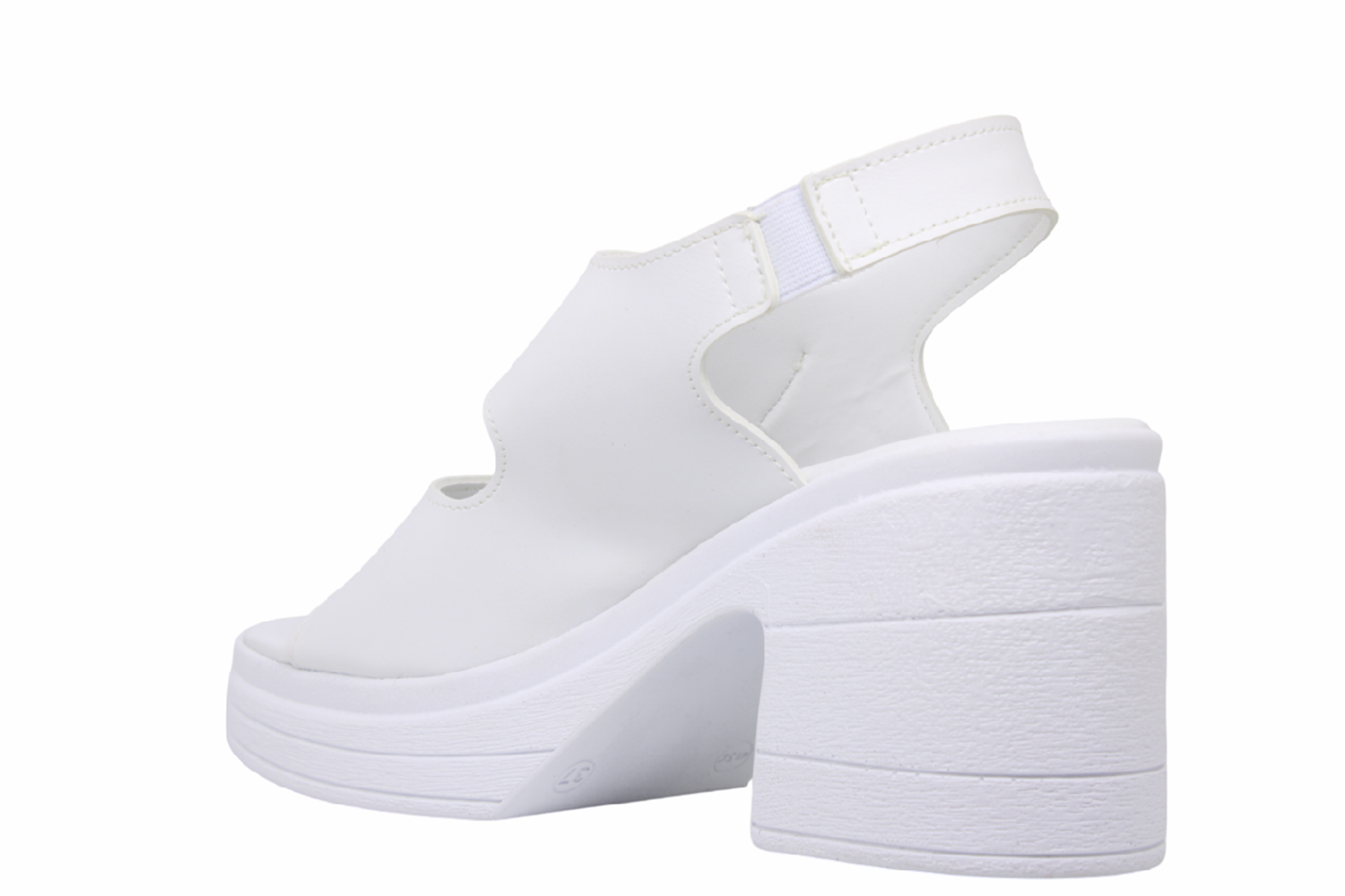 Z- ŞANZELİZE SANDALET - K-506 - BEYAZ-CİLT-BEYAZ-TOKA