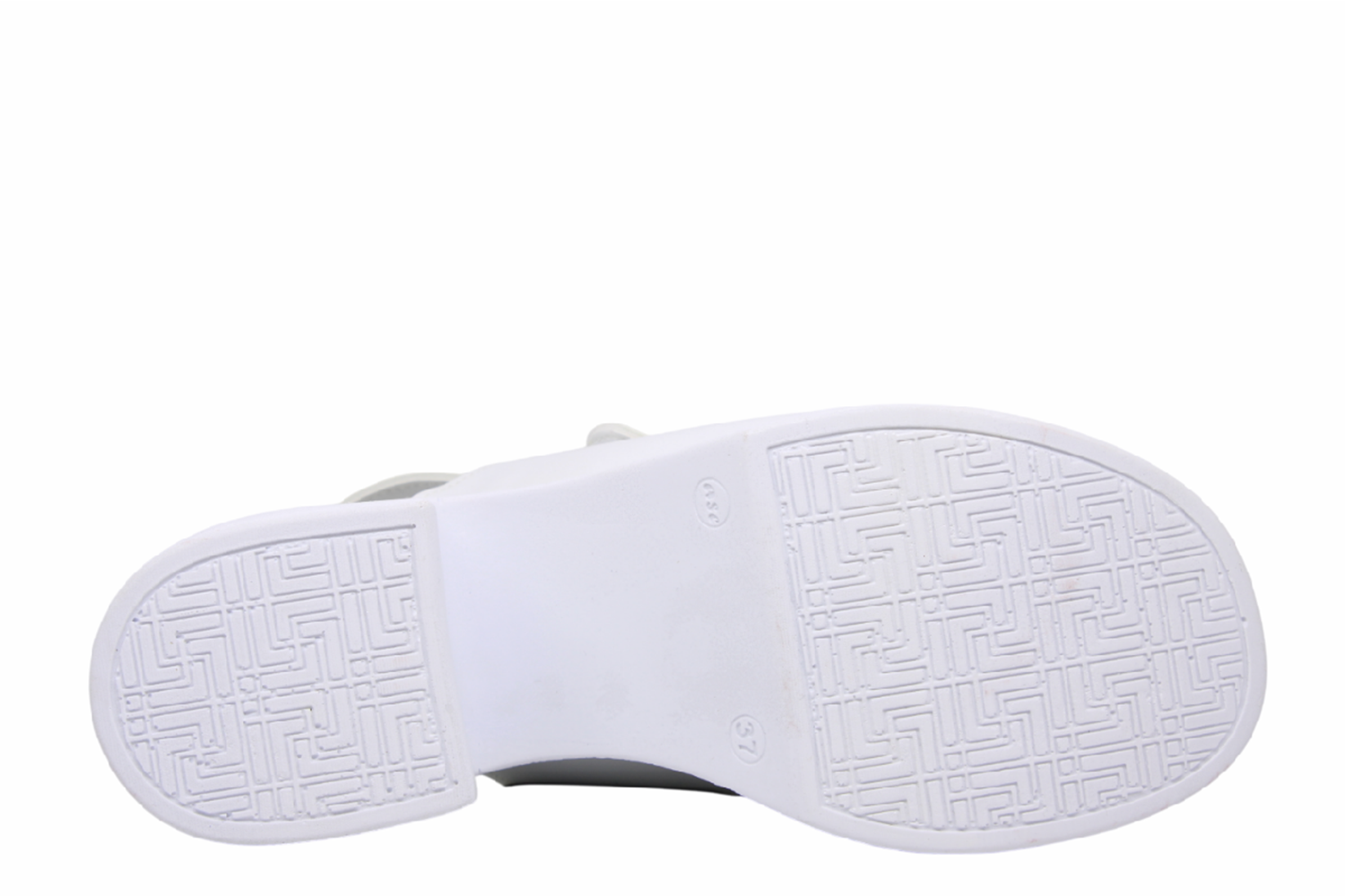 Z- ŞANZELİZE SANDALET - K-506 - BEYAZ-CİLT-BEYAZ-TOKA