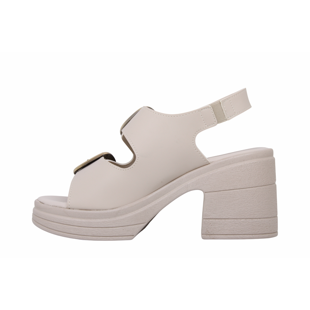 Z- ŞANZELİZE SANDALET - K-506 - BEJ-CİLT