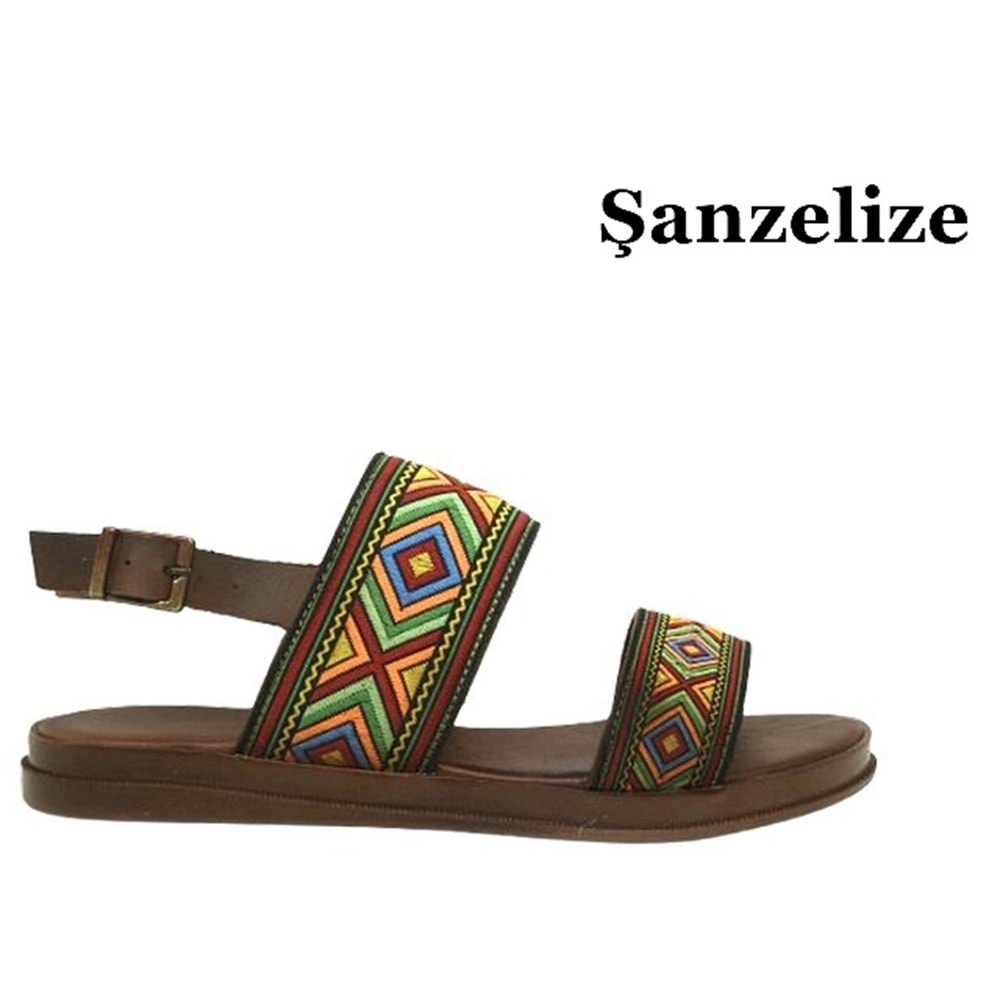 Z- ŞANZELİZE SANDALET - K-621 - HİNT