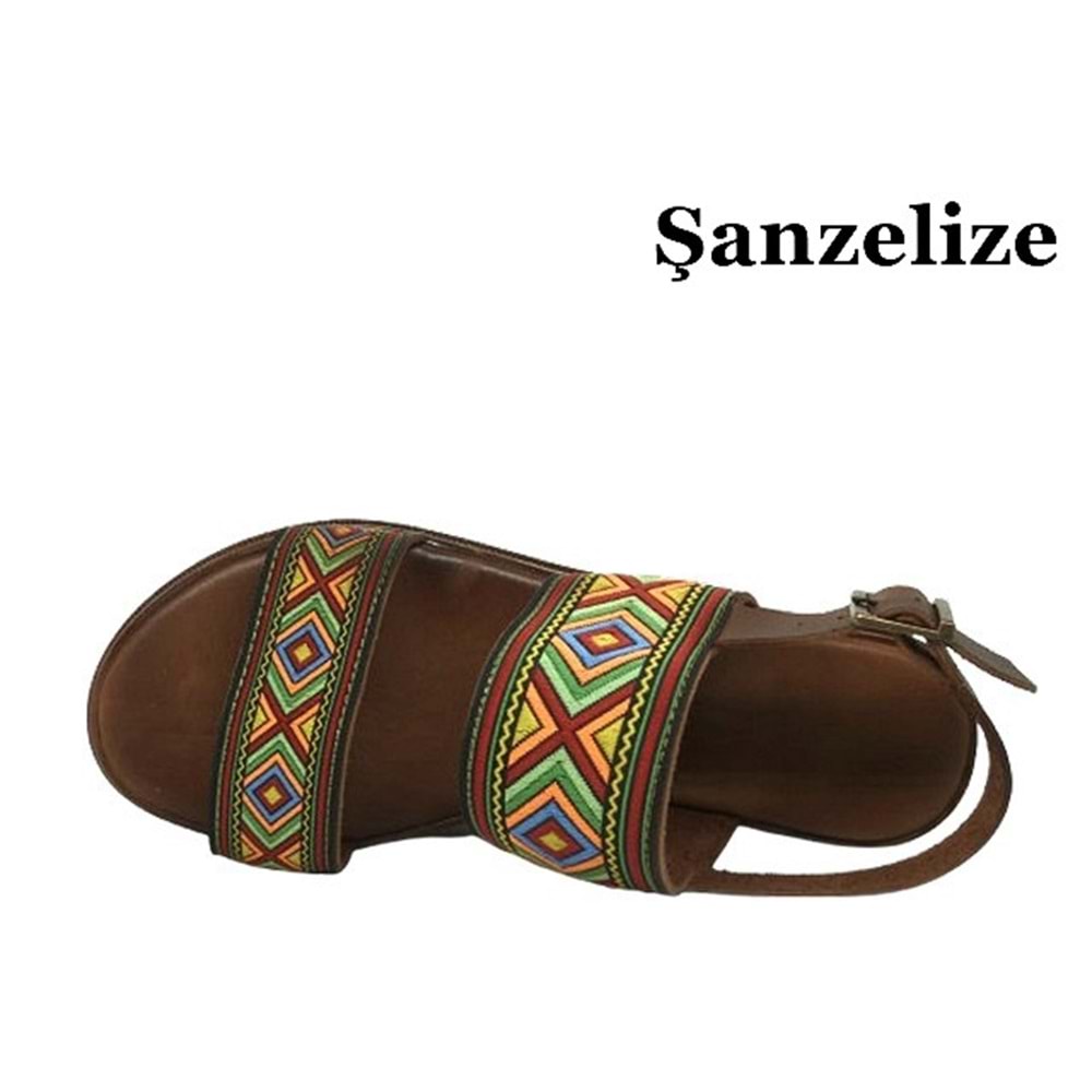 Z- ŞANZELİZE SANDALET - K-621 - HİNT