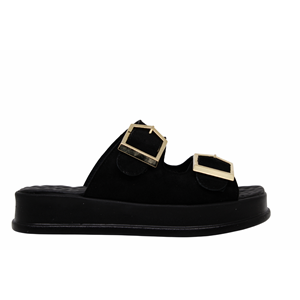 Z- ŞANZELİZE TERLİK - K-105 - SİYAH-SÜET