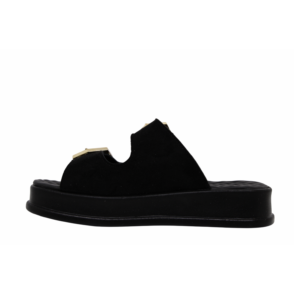 Z- ŞANZELİZE TERLİK - K-105 - SİYAH-SÜET