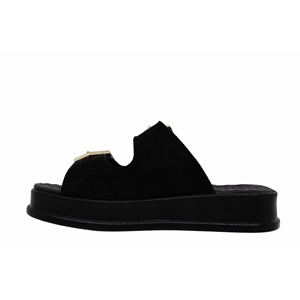 Z- ŞANZELİZE TERLİK - K-105 - SİYAH-SÜET