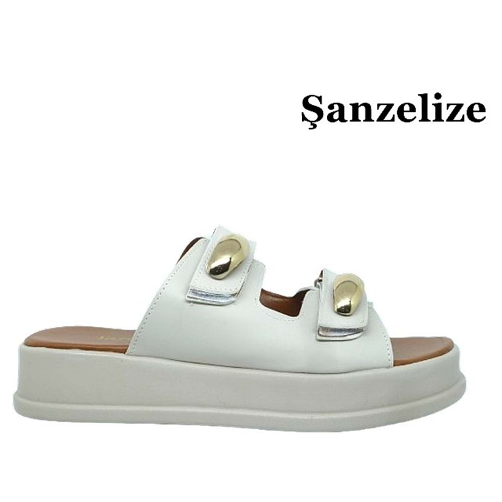 Z- ŞANZELİZE TERLİK - K-107 - BEJ-CİLT