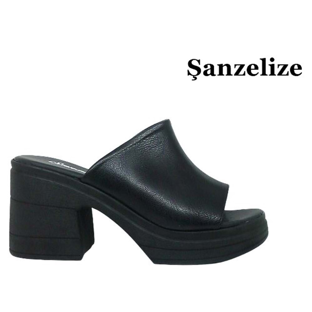 Z- ŞANZELİZE TERLİK - K-500 - CİLT-SİYAH