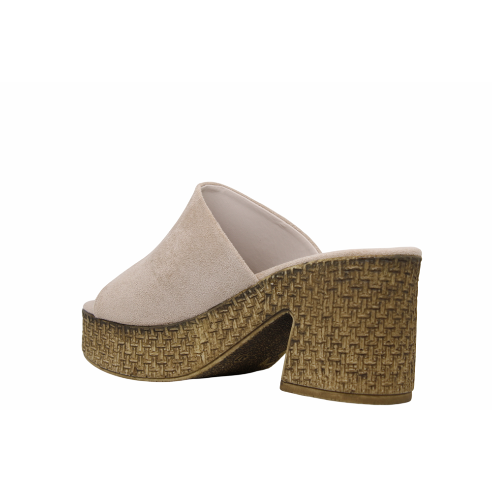 Z- ŞANZELİZE TERLİK - K-500 - BEJ-SÜET