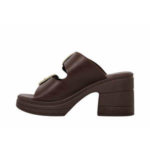Z- ŞANZELİZE TERLİK - K-505 - KAHVE-CİLT
