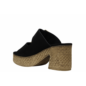 Z- ŞANZELİZE TERLİK - K-505 - SİYAH-SÜET