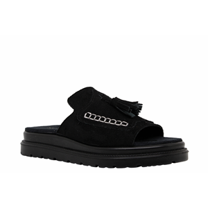 Z- ŞANZELİZE TERLİK - K-804 - SİYAH-SÜET