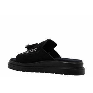 Z- ŞANZELİZE TERLİK - K-804 - SİYAH-SÜET