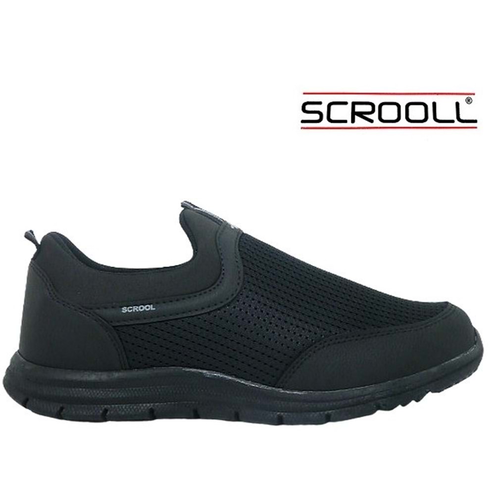 M- SCROOLL SPOR - 112 - AQUA / SİYAH-FÜME - 45-47 NO