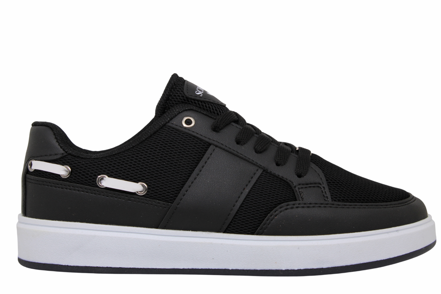 M- SCROOLL SPOR - 009 - ANORAK / SİYAH-BEYAZ