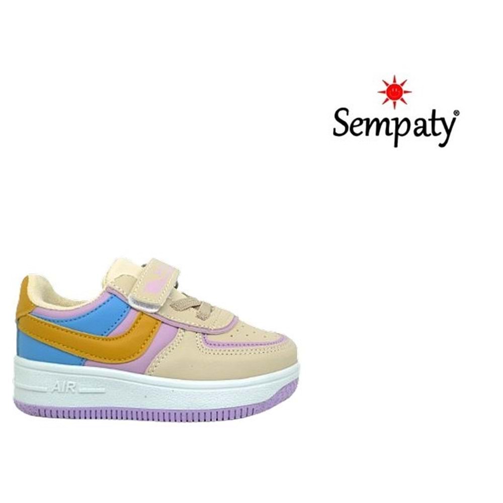 B- SEMPATY SPOR - 01 - CİLT / BEJ-LİLA
