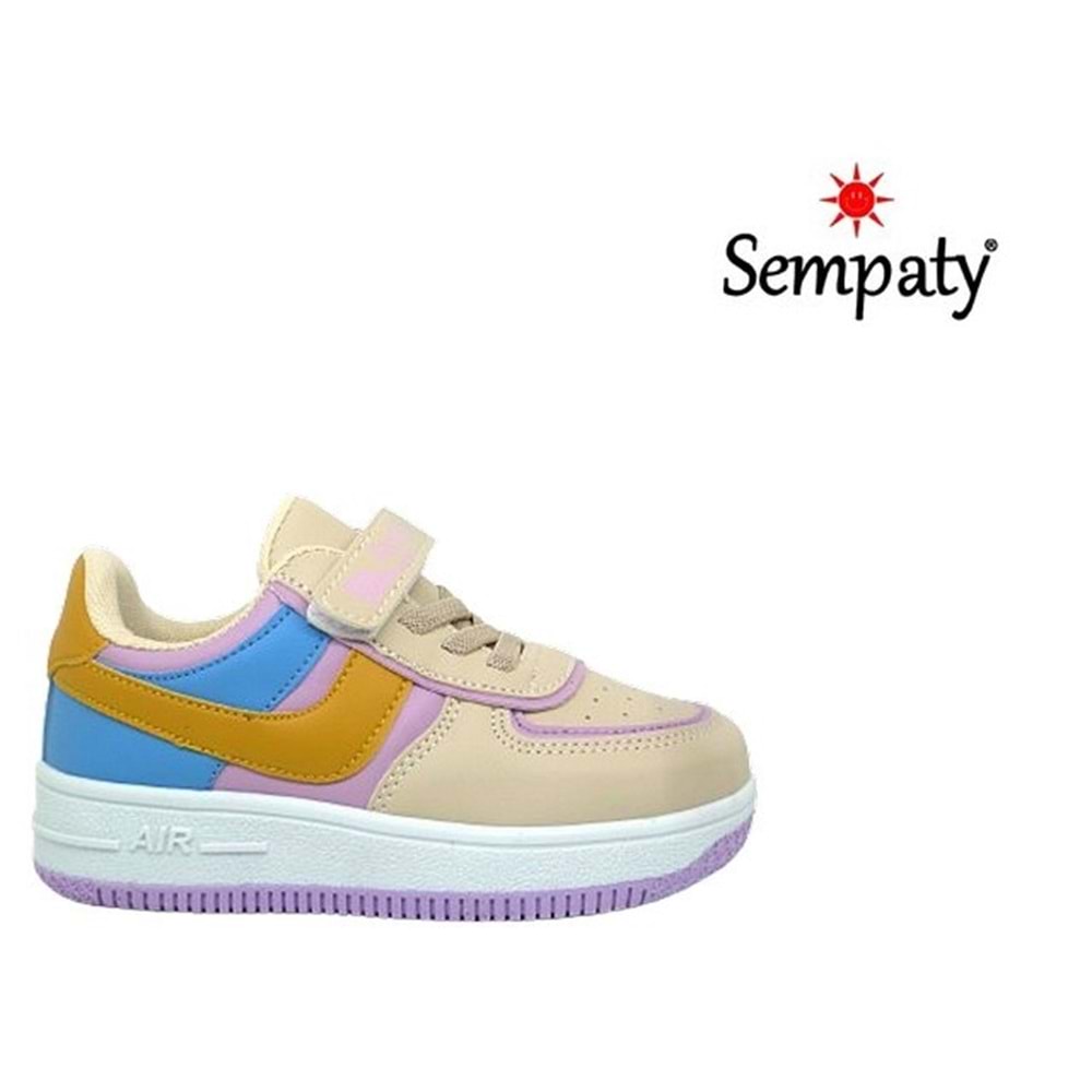 P- SEMPATY SPOR - 01 - CİLT / BEJ-LİLA