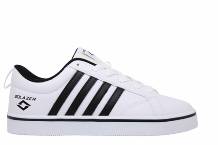 G- SOLAZER SPOR - 058 - CİLT / BEYAZ-SİYAH
