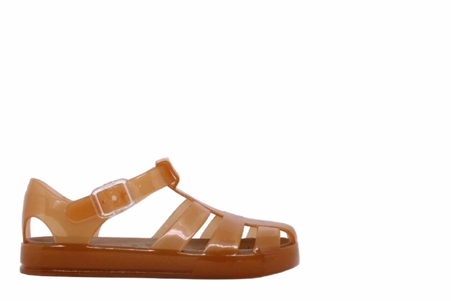 PF- GABİ DENİZ SANDALET - JP-02 - KARAMEL-SÜTLÜ-KAHVE