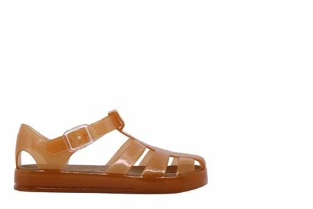 PF- GABİ DENİZ SANDALET - JP-02 - KARAMEL-SÜTLÜ-KAHVE
