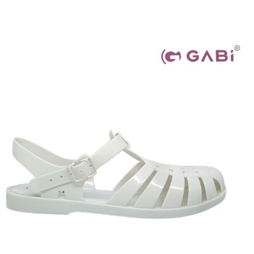 Z- GABİ DENİZ ŞEFFAF SANDALET - J-3 - BEYAZ