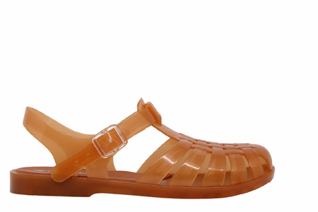 Z- GABİ DENİZ ŞEFFAF SANDALET - J-3 - KARAMEL