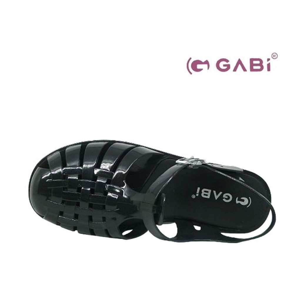 Z- GABİ DENİZ ŞEFFAF SANDALET - J-3 - SİYAH