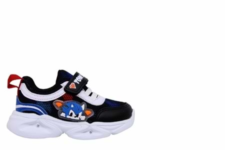 B- TOM SPEEDY SPOR IŞIKLI - 0824 - ANORAK / SİYAH-SAX