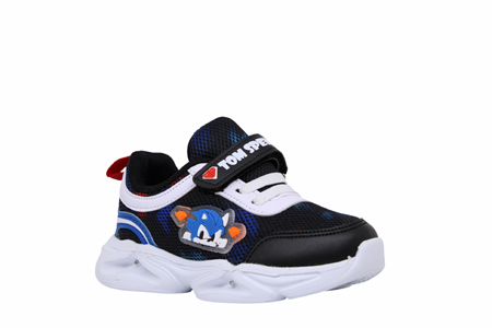 P- TOM SPEEDY SPOR IŞIKLI - 0824 - ANORAK / SİYAH-SAX