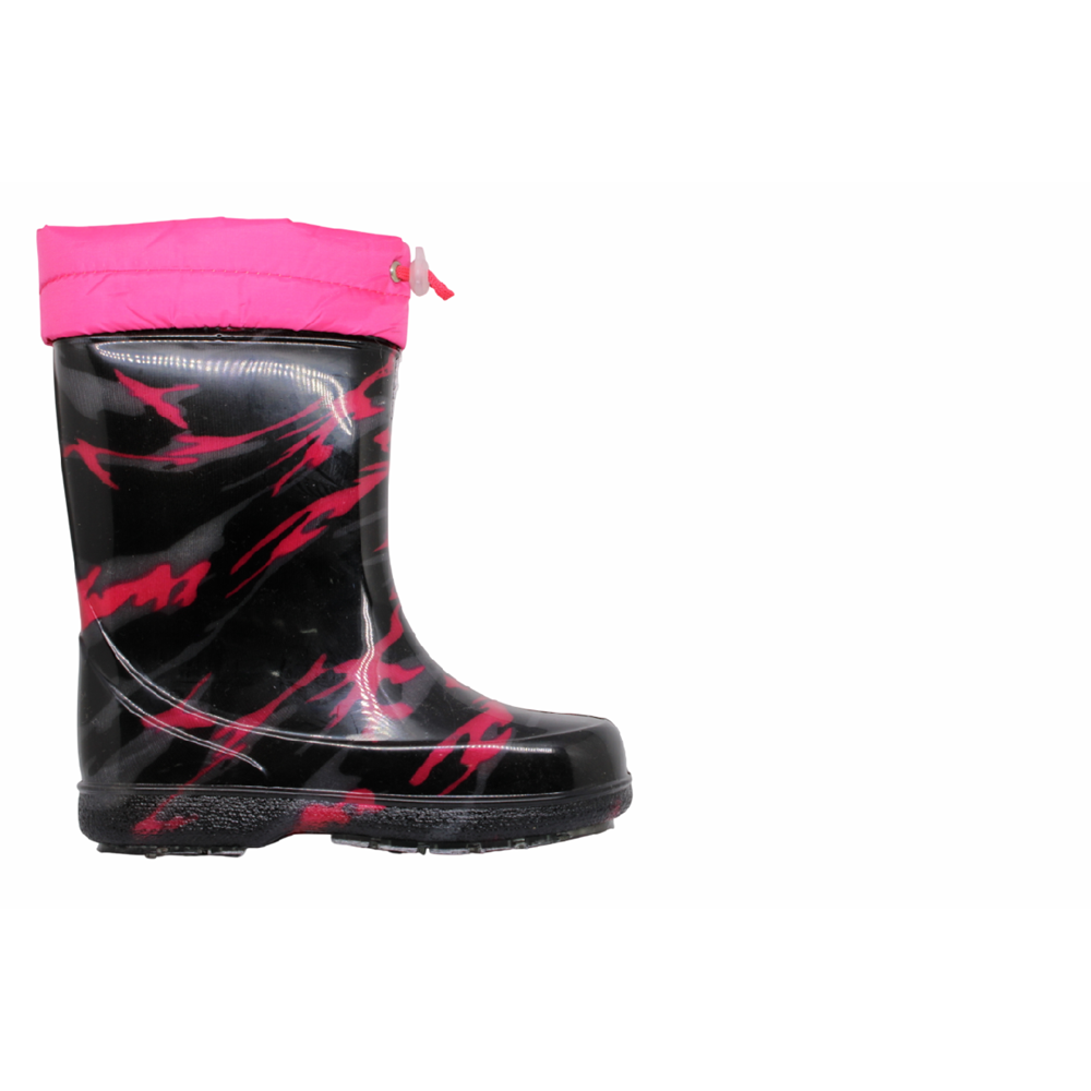 F- SRB ÇİZME YAĞMUR - 501 - FUJYA-SİYAH