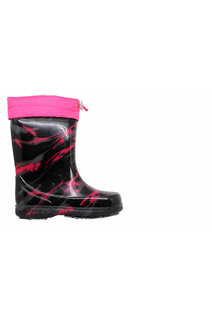 F- SRB ÇİZME YAĞMUR - 501 - FUJYA-SİYAH