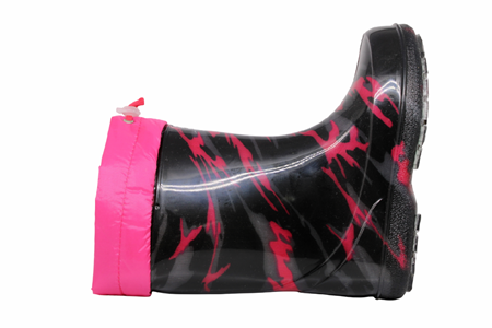 F- SRB ÇİZME YAĞMUR - 501 - FUJYA-SİYAH