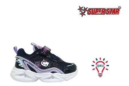 B- SÜPERSTAR SPOR IŞIKLI - 305-20 - ANORAK / LAC-GÜMÜŞ-LİLA