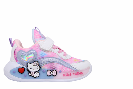 P- SÜPERSTAR SPOR - 010-6 - ANORAK / BEYAZ-PEMBE