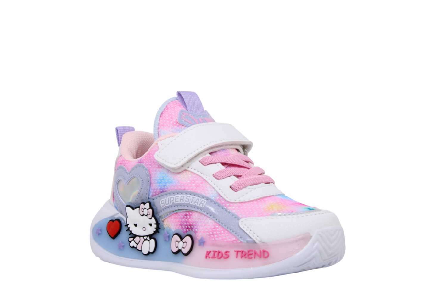 P- SÜPERSTAR SPOR - 010-6 - ANORAK / BEYAZ-PEMBE