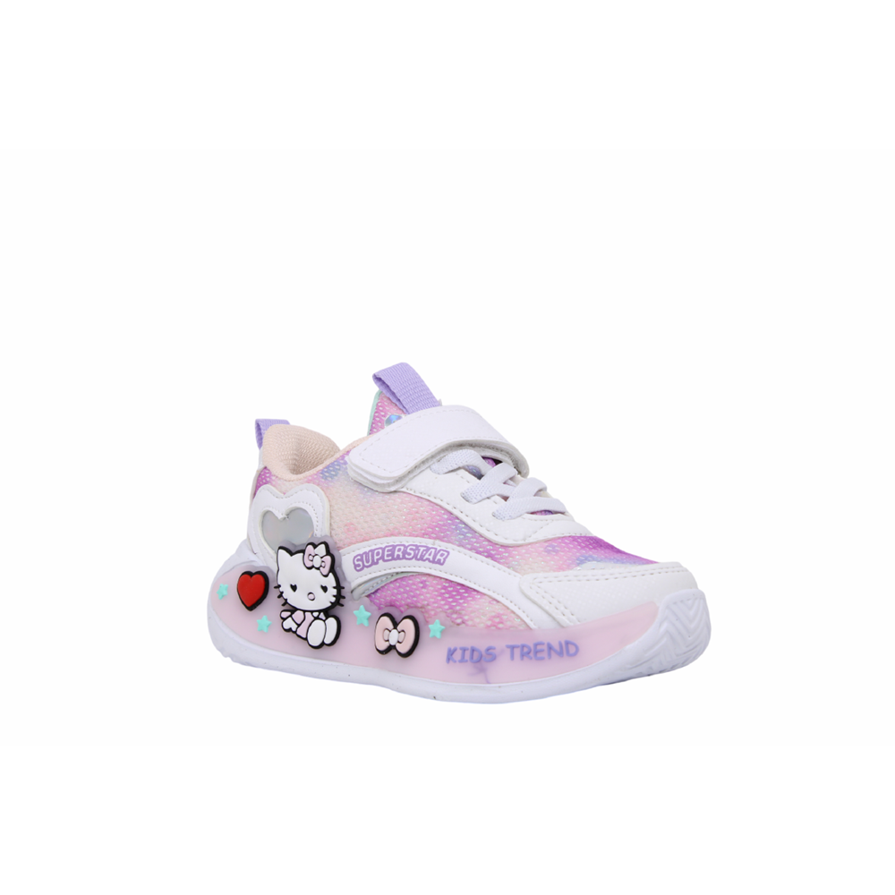 P- SÜPERSTAR SPOR - 010-9 - ANORAK / BEYAZ-LİLA-GÜMÜŞ