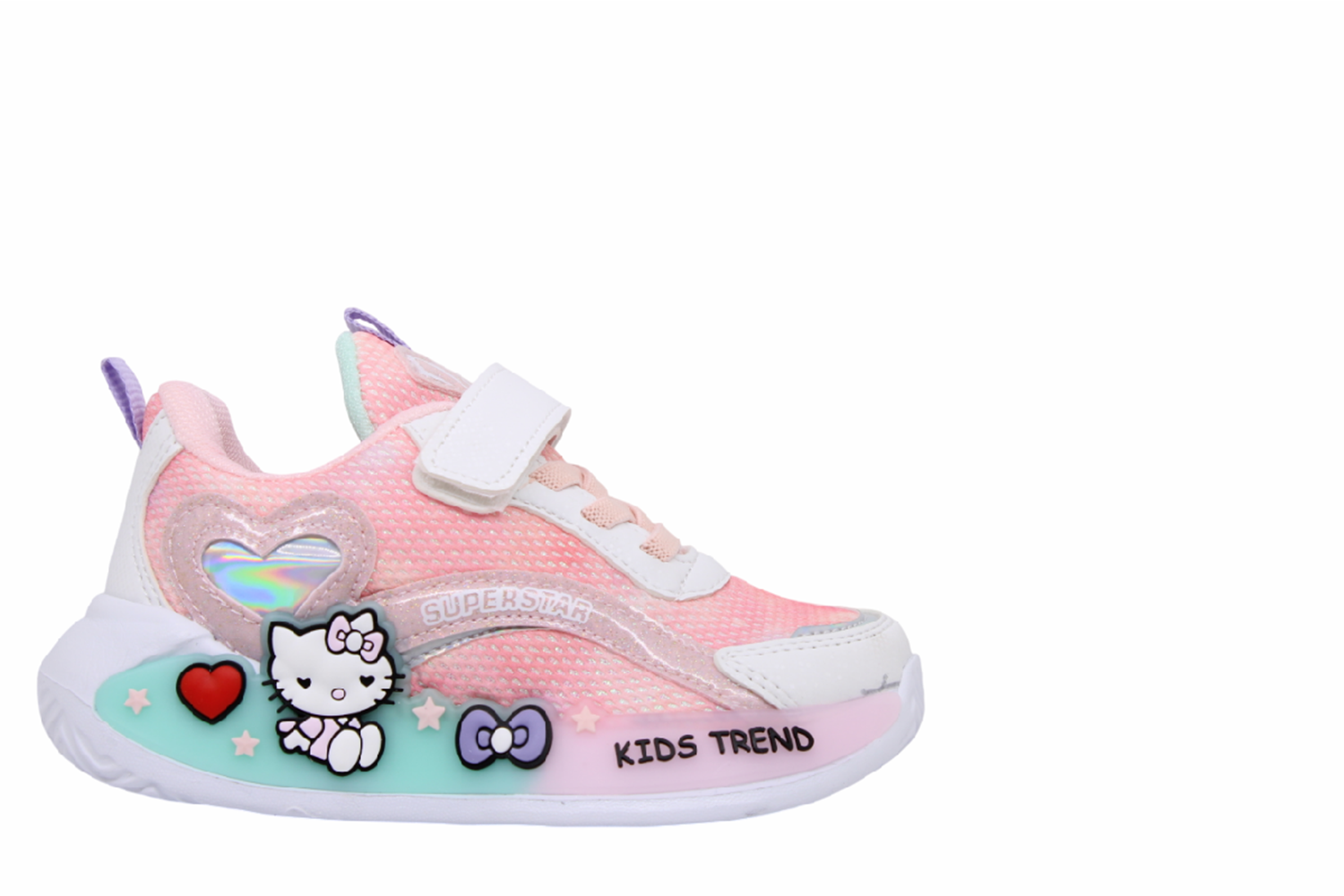 P- SÜPERSTAR SPOR - 010-10 - ANORAK / BEYAZ-PUDRA