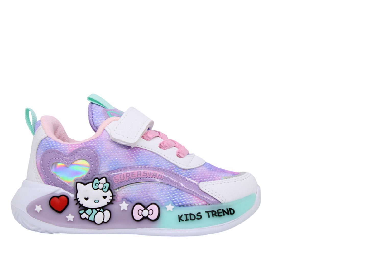 P- SÜPERSTAR SPOR - 010-13 - ANORAK / BEYAZ-LİLA-SU-YEŞİLİ