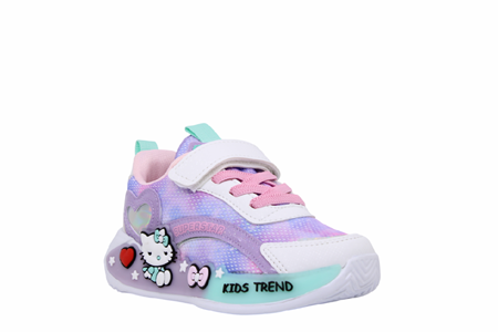 P- SÜPERSTAR SPOR - 010-13 - ANORAK / BEYAZ-LİLA-SU-YEŞİLİ