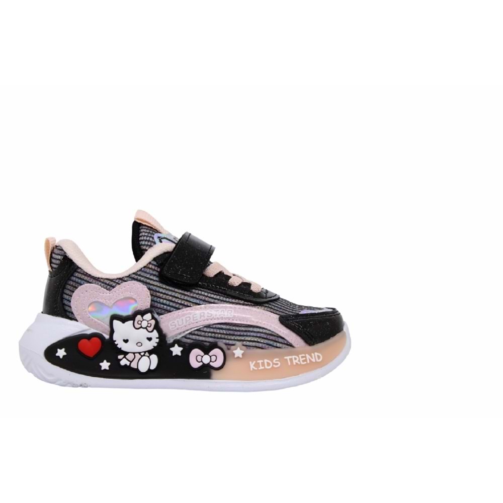 P- SÜPERSTAR SPOR - 010-17 - ANORAK / SİYAH-PUDRA