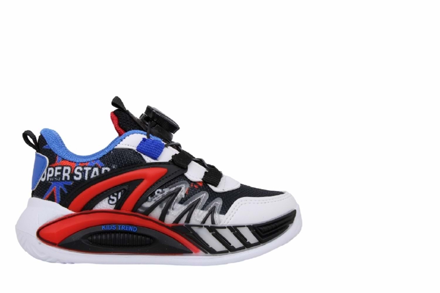 P- SÜPERSTAR SPOR - 020-2 - ANORAK / BEYAZ-SİYAH-KIRMIZI