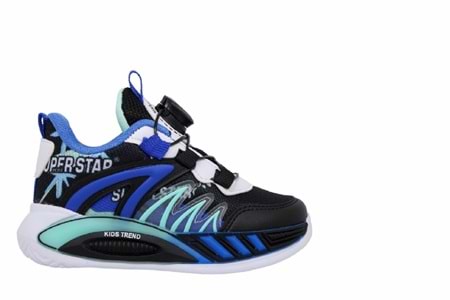 P- SÜPERSTAR SPOR - 020-5 - ANORAK / SİYAH-SAX-SU-YEŞİLİ