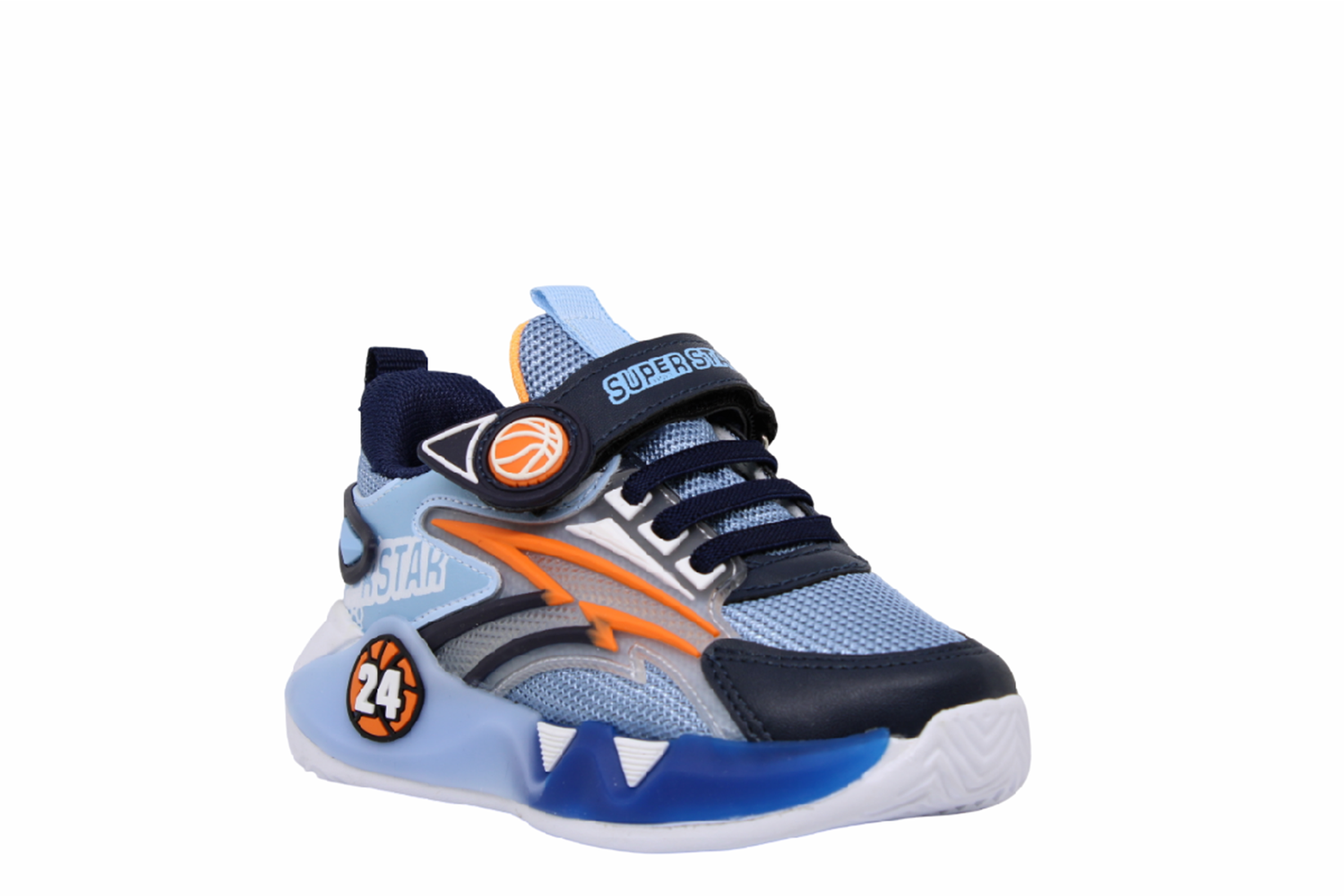 P- SÜPERSTAR SPOR - 024-3 - ANORAK / LAC-İNDİGO-MAVİ-ORANGE