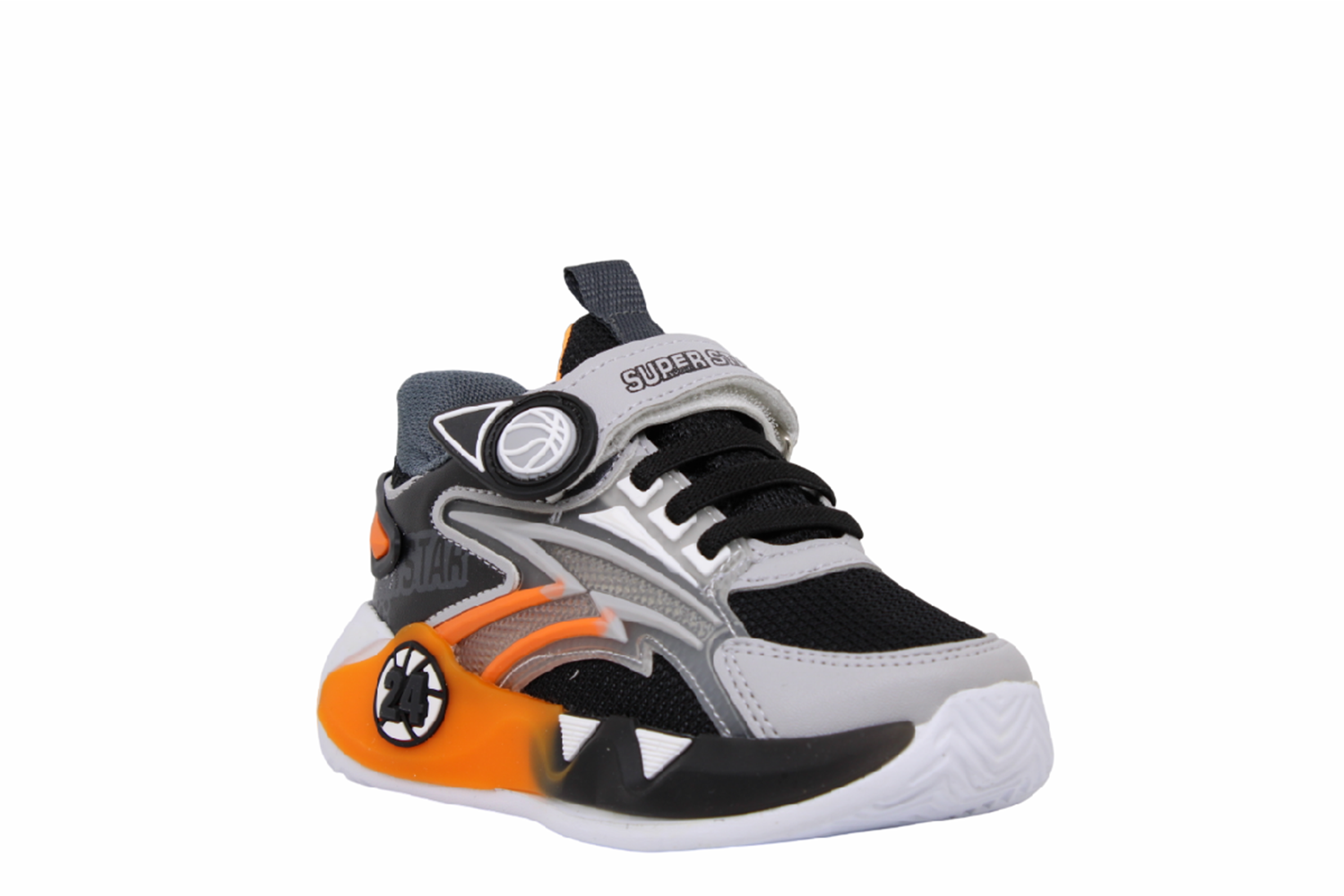 P- SÜPERSTAR SPOR - 024-7 - ANORAK / BUZ-SİYAH-ORANGE