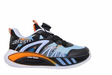 F- SÜPERSTAR SPOR - 020-1 - ANORAK / SİYAH-MAVİ-ORANGE